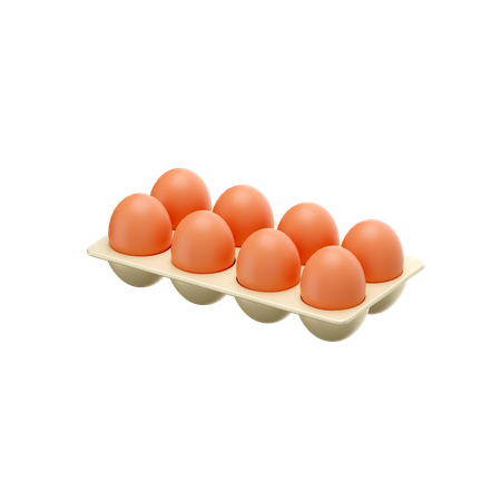 Eggs  3D Icon