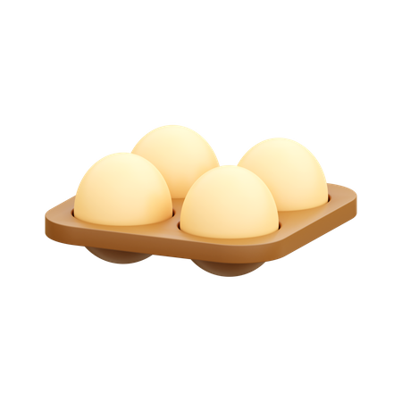 Eggs  3D Icon