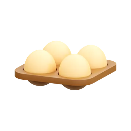 Eggs  3D Icon