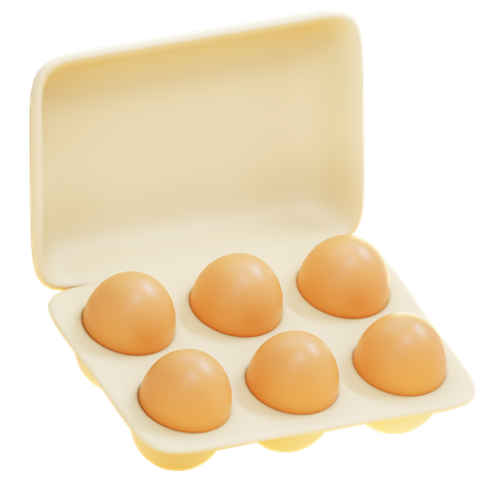 EGGS  3D Icon