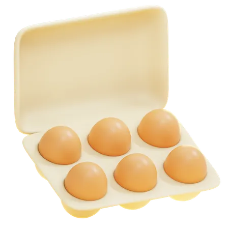 EGGS  3D Icon