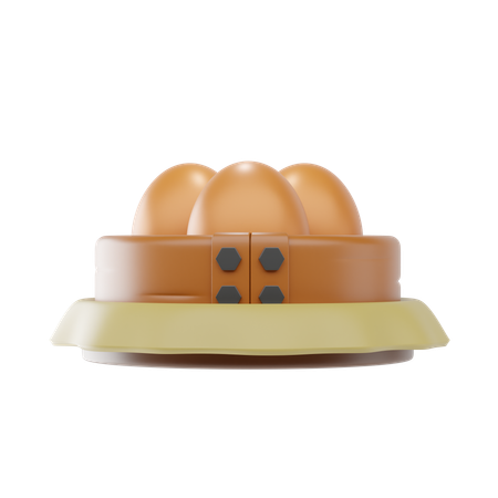 Eggs  3D Icon