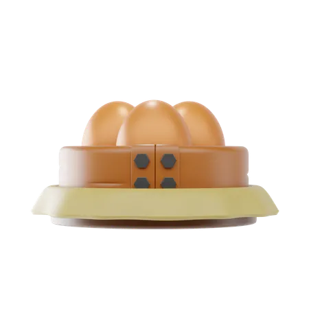 Eggs  3D Icon