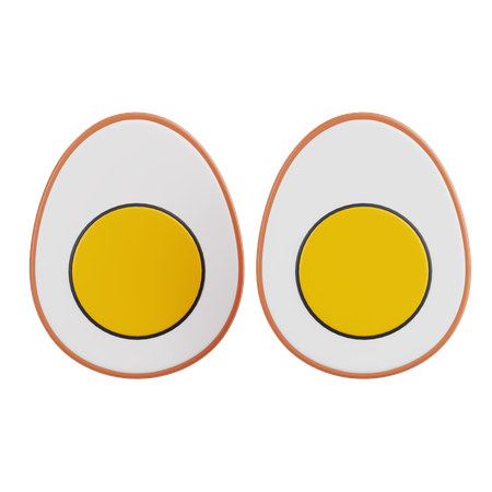 Eggs  3D Icon