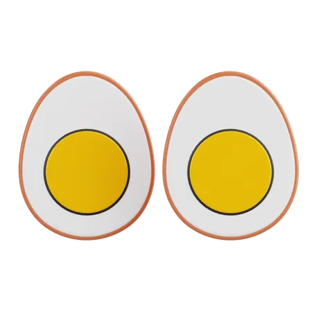 Eggs  3D Icon