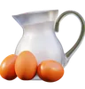 Eggs and Milk