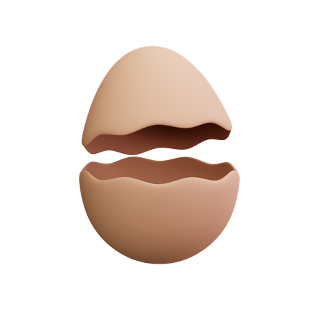 Eggshell  3D Icon