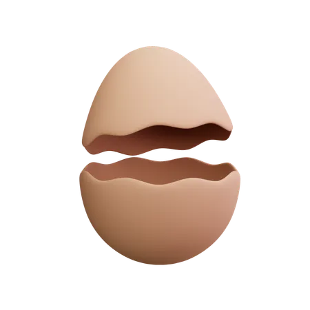 Eggshell  3D Icon