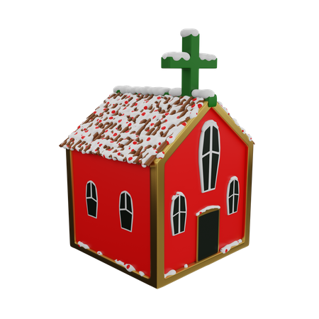 Église  3D Illustration