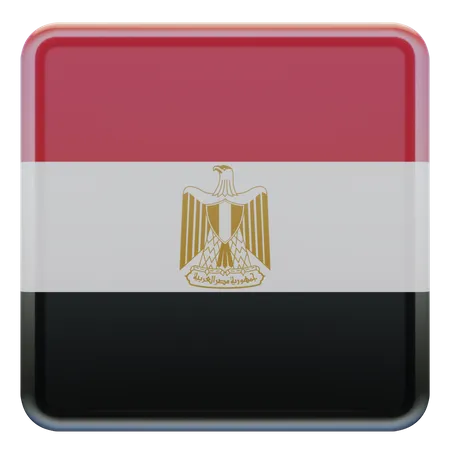 Egypt Flag  3D Illustration