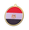 Egypt Flag Medal Badge