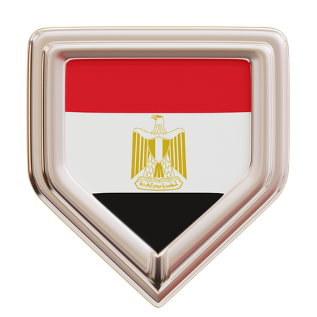 Egypt National Emblem  3D Icon