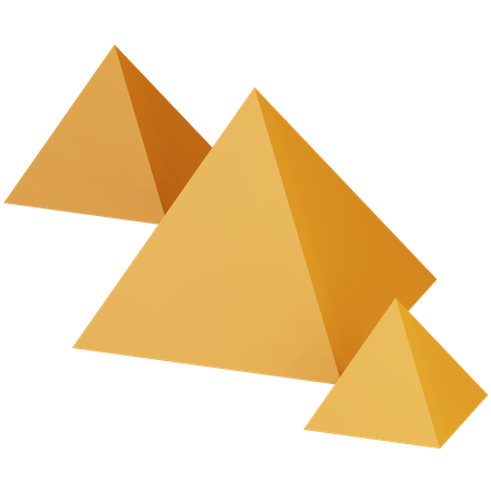 Egypt Pyramid  3D Icon