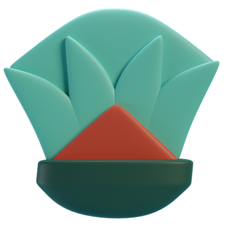 Egyptian Plant  3D Icon