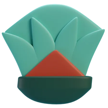 Egyptian Plant  3D Icon