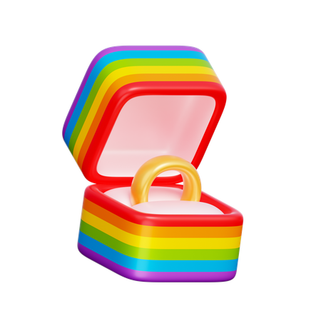 Hochzeitsring  3D Icon