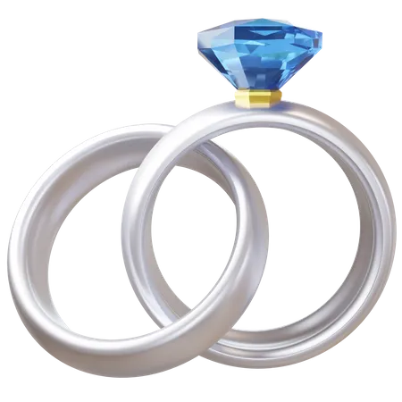 Hochzeitsring  3D Icon