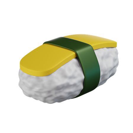 Ei-Nigiri-Sushi  3D Icon