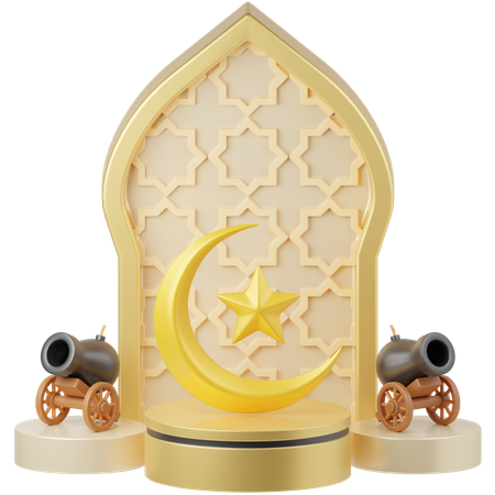 Eid  3D Illustration