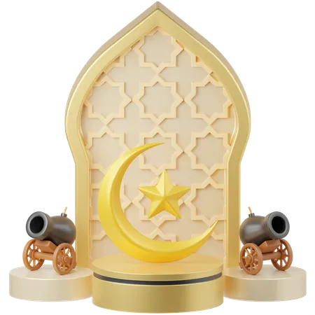 Eid  3D Illustration