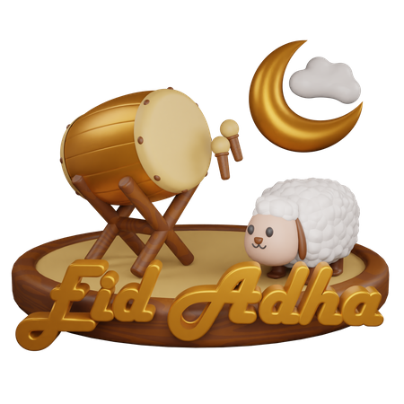 Eid Adha  3D Icon