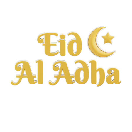 Eid Ai Adha  3D Icon