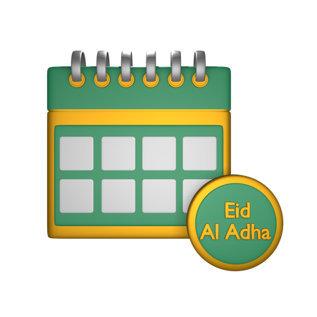 Eid Al Adha  3D Icon