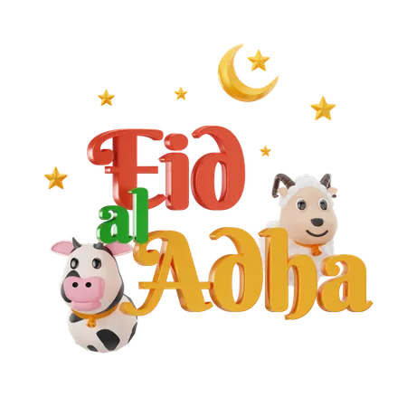 Eid Al Adha  3D Icon