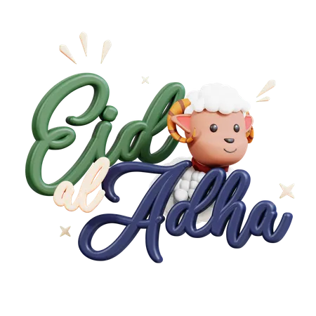 Eid Al Adha  3D Illustration