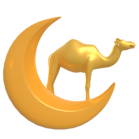 Eid Al Adha Ornament  3D Illustration