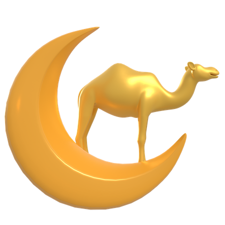 Eid Al Adha Ornament  3D Illustration