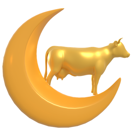 Eid Al Adha Ornament  3D Illustration