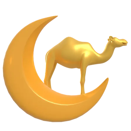 Eid Al Adha Ornament  3D Illustration