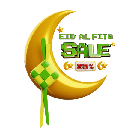 Promoção Eid al-Fitr  3D Icon