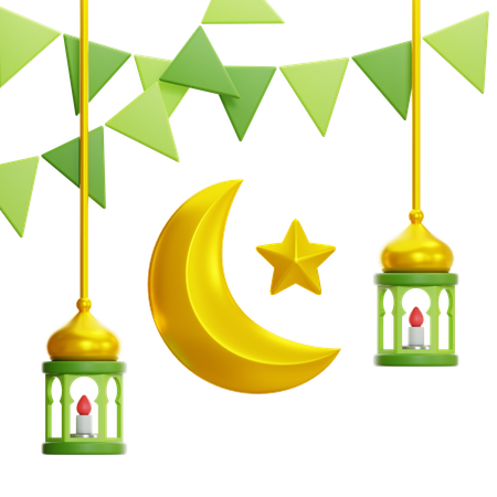 Eid Celebration  3D Icon