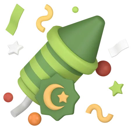 Eid celebration 3D Icon