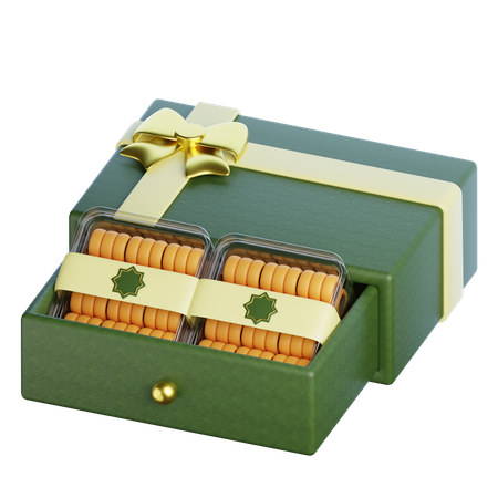 Eid Cookie Hampers  3D Icon