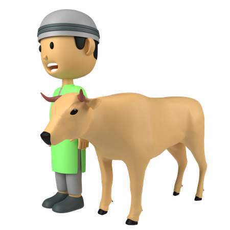 Eid Cow  3D Icon