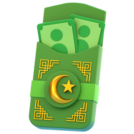 Eid Envelope  3D Icon