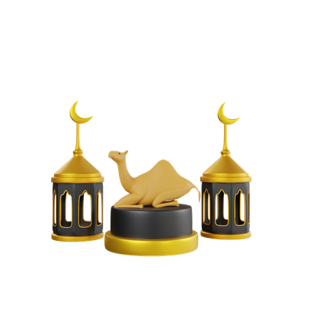 Eid Festival  3D Icon