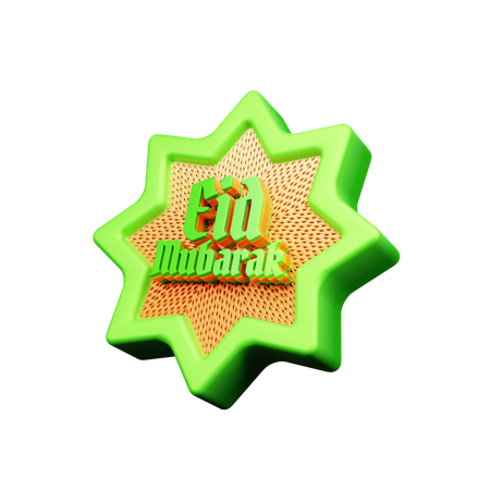 Eid Festival  3D Icon