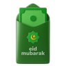 eid gift 3d logo