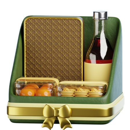 Eid Hampers Box  3D Icon