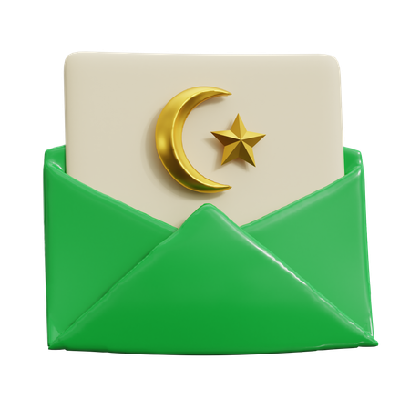 Eid Mail  3D Icon