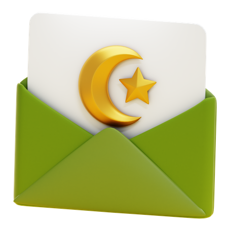 EID MAIL  3D Icon