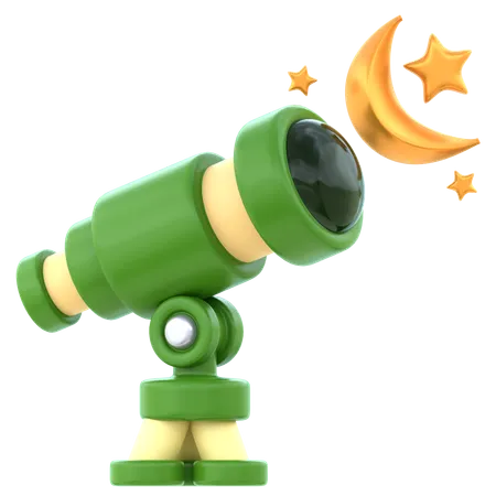 Eid Moon  3D Icon