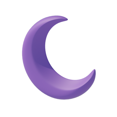 Eid Moon  3D Icon