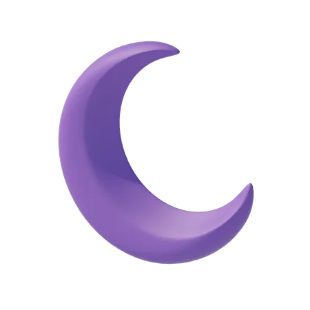 Eid Moon  3D Icon