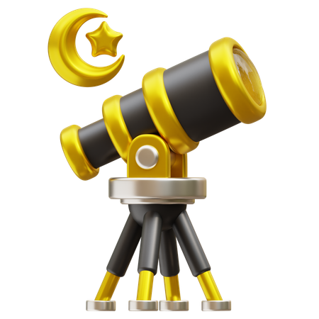 Eid Moon  3D Icon