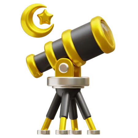 Eid Moon  3D Icon